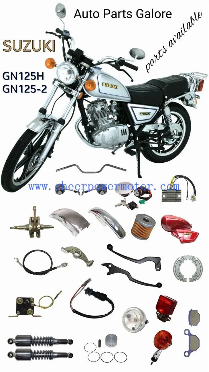 सुजुकी GN125 स्पेयर पार्ट्स